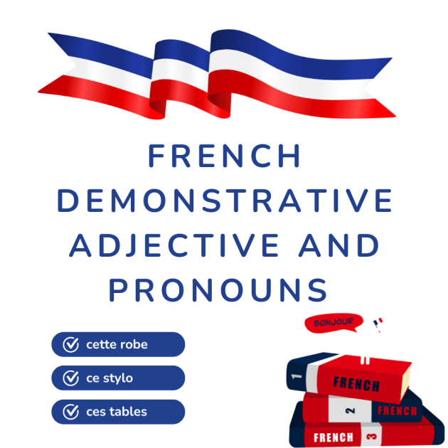 French Demonstratives: MASTER Ce, Cette, and Ceux in Minutes