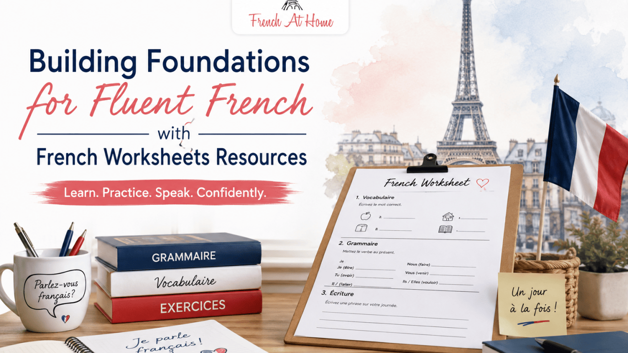 French Worksheets Resources